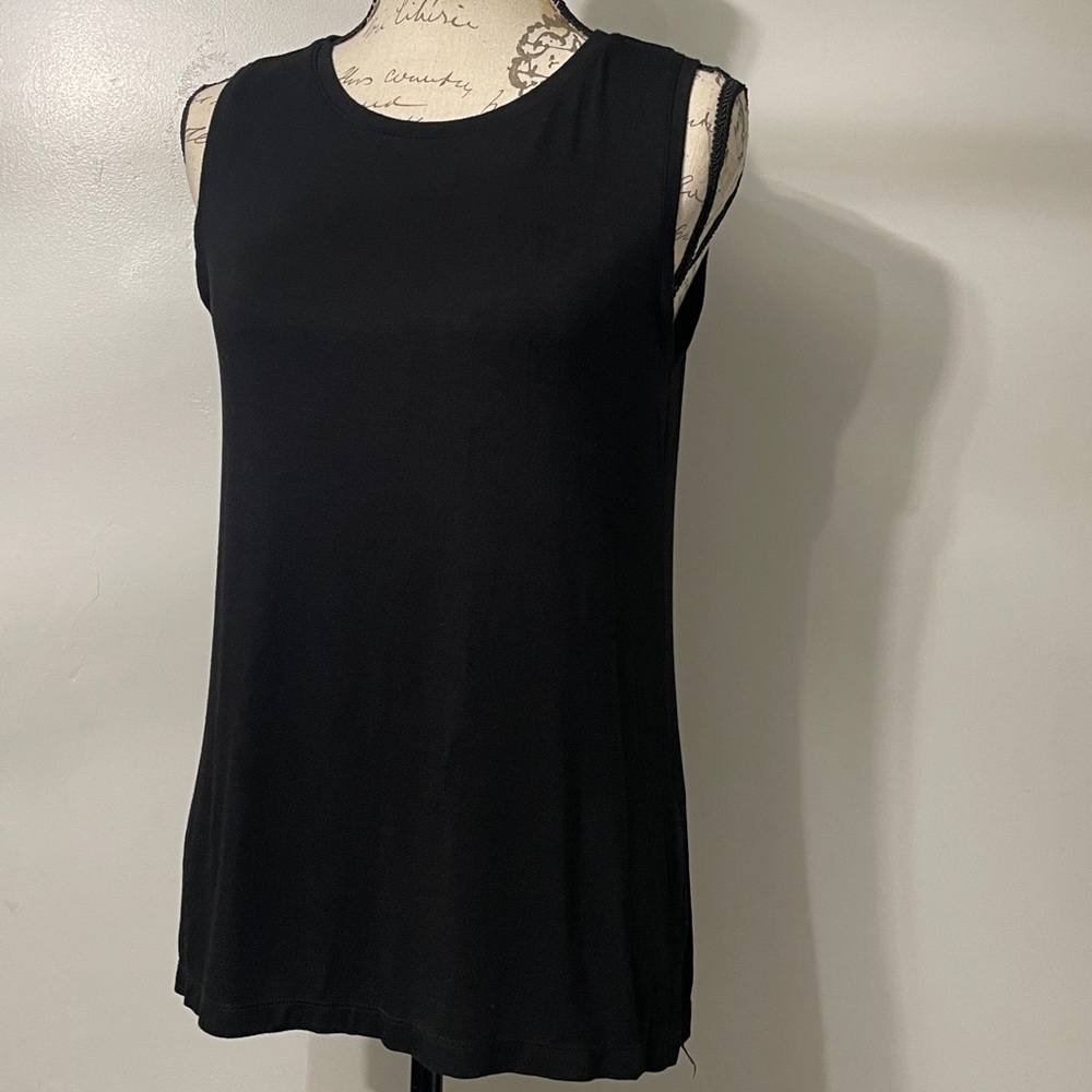 Willi Smith Classic Black Tank Top